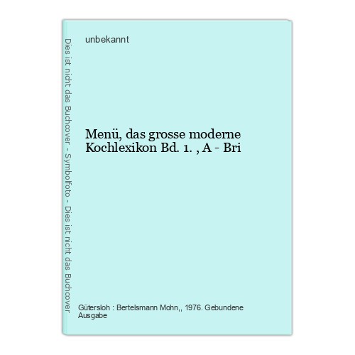 Menü das grosse - menü,,