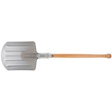 Norwegische Schneeschaufel Sandschaufel Armee Lawinenschaufel teilbar Alu / Holz