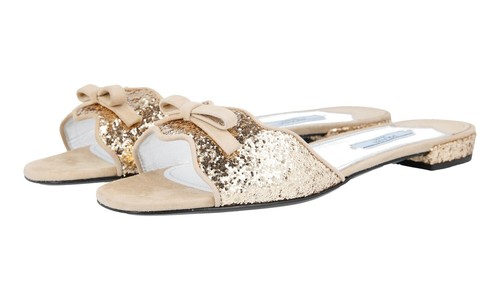 Prada wildleder glitter - prada,