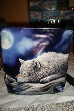 NEMESIS NOW SCHULTERTASCHE WOLF NEU