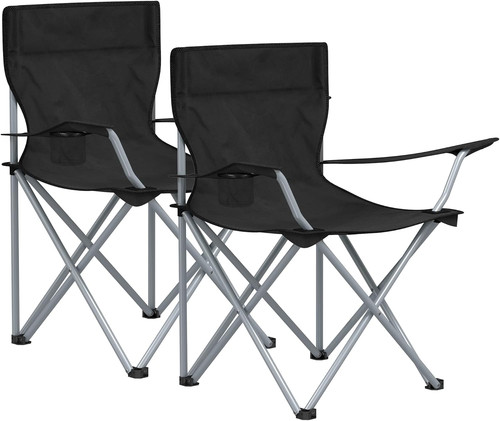Songmics 2er set campingstuhl - set,