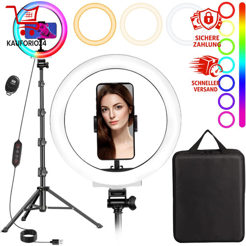 Ringlicht zoll rgb mit - ringlicht,