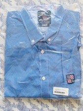 NEU OVP JIMMY SANDERS MARINE Hemd Model TITO XXL blau weiß caro