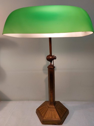 Art deco bankerlampe - deco, 1910