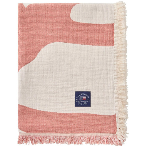 Lexington coral jacquard decke - lexington,