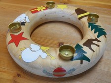 Adventskranz Fichtenholz