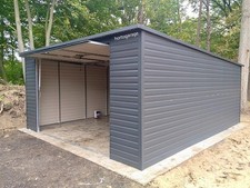 Blechgarage Gerätehaus