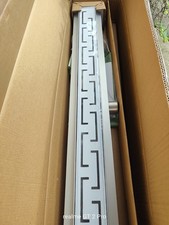 Duschrinne Bodenablauf Ablaufgarnitur Edelstahl SLIM Flach 50 60 70 80 90 cm 