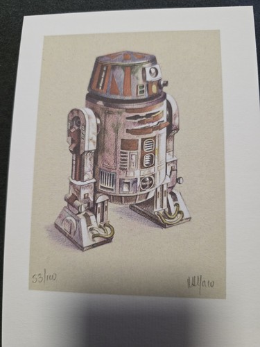 Star wars lithographie - lithographie, angel