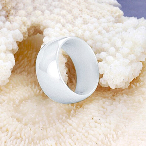 Ring keramik weiß glatt mm - ring, 8