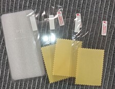 Cubot P 11 - Handy Folien 3 St. und 1  Hülle transparent Neu