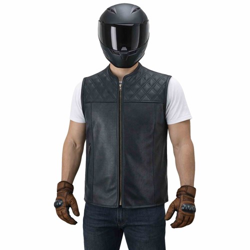 Lederweste motorrad kutte - lederweste,