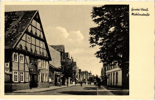 Cpa geseke muhlenstrasse - ak,