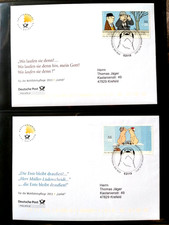 BRD 2011 4x FDC, Motive von