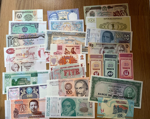 Banknoten geldscheine alle - banknoten,