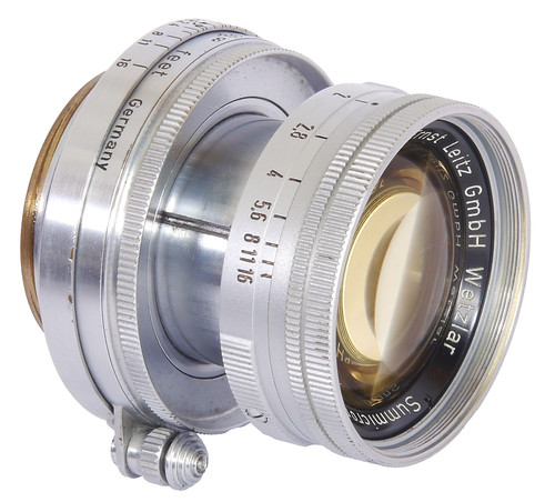 Thorium glas summicron 50mm - thorium, 2/50mm