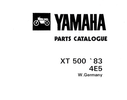 Yamaha 500 parts - yamaha,