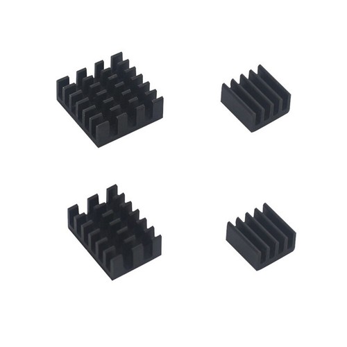 Aluminium kühlkörper kit - aluminium, in