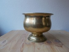 Messing- Übertopf oder Schale