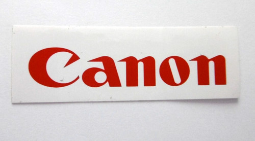 Werbe aufkleber canon - werbe-aufkleber,