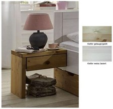 Massivholz Nachtkonsole