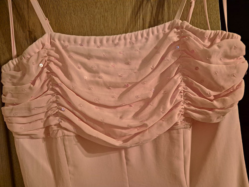 Damen abendkleid rosa - h&m,