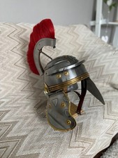 Römerhelm - römischer Paradehelm mit  Offiziershelmbusch - NEU