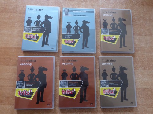 Chessbase dvd von im - chessbase, dvd´s