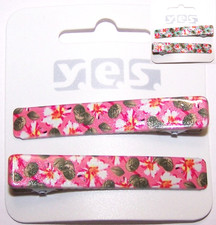 2x SCHNABELSPANGE Blumen -