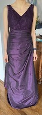 Schützenfestkleid Abendkleid Abikleid Größe 40 Lila