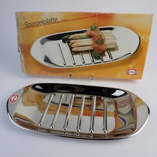 Tischfein Spargelplatte Servierplatte OVP.