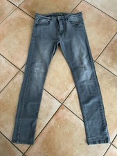 Jeans Herren * Größe 48 * Grau * 33/33 * Watsons * used-Look