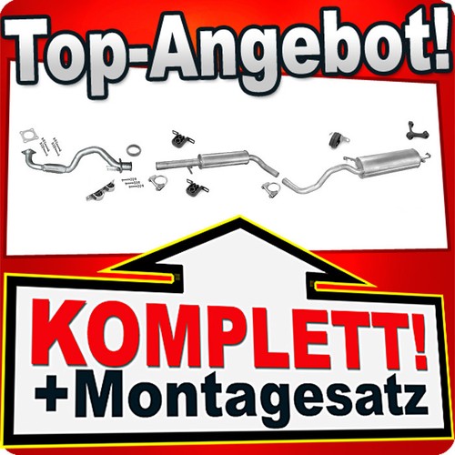 Auspuff für seat leon - auspuff,