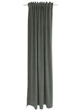 Samtvorhang Uni grau