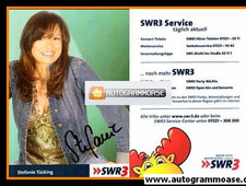 Radio / TV | SWR3 | Stefanie TÜCKING | 2000er (Portrait Color)