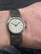 Vintage West End Prima Military Style Uhr CSI India? Borgel Koffer