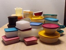 Tupperware Konvolut gebraucht 26 Teile mit Deckel - Schüssel Sieb Kaffeebehälter