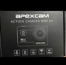 Apexcam M80Air Action Cam 4K30FPS 20MP WiFi & Wasserdicht