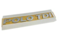 VW Polo TDI Schriftzug Audi Seat Logo Original Emblem selbstklebend Heckklappe