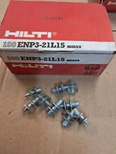 Neu 100stk. HILTI ENP3 - 21L15 Profilblech Nägel
