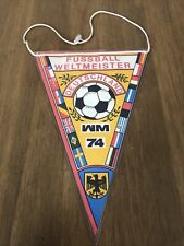 wimpel Weltmeisterschaft 1974
