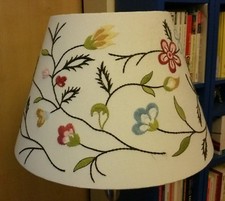 Lampenschirm Ikea Pärla wie ALVINE rar mit Lampenfuß Ikea Ekarp Stehlampe