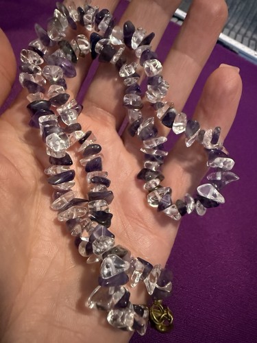Halskette splitter amethyst - halskette/splitter/amethyst, &
