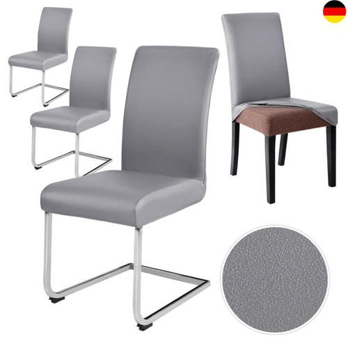Stuhlhussen 4er set kunstleder - 4er,