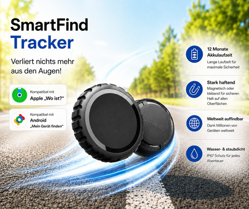 Smartfind tracker ortung für - smartfind,