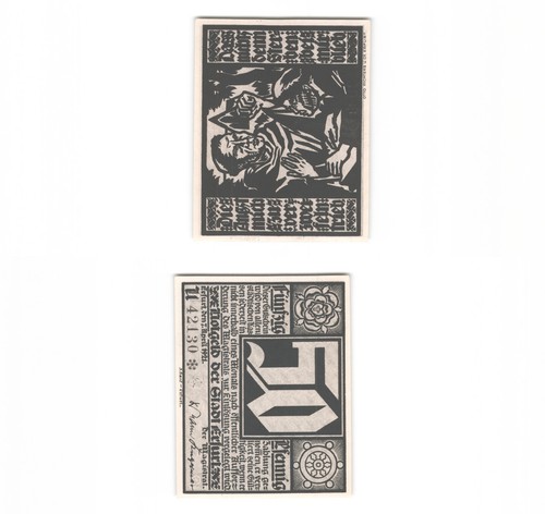 Notgeld stadt - notgeld,