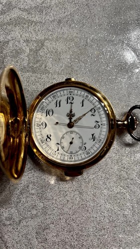 Repetition taschenuhr 585 gold - repetition,