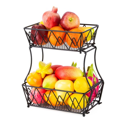 Metall obst etagere - metall,