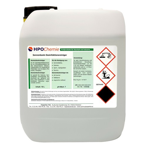 Sonnenbankreiniger 5ltr - .,