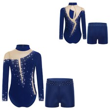 DE iEFiEL Mädchen Turnanzug